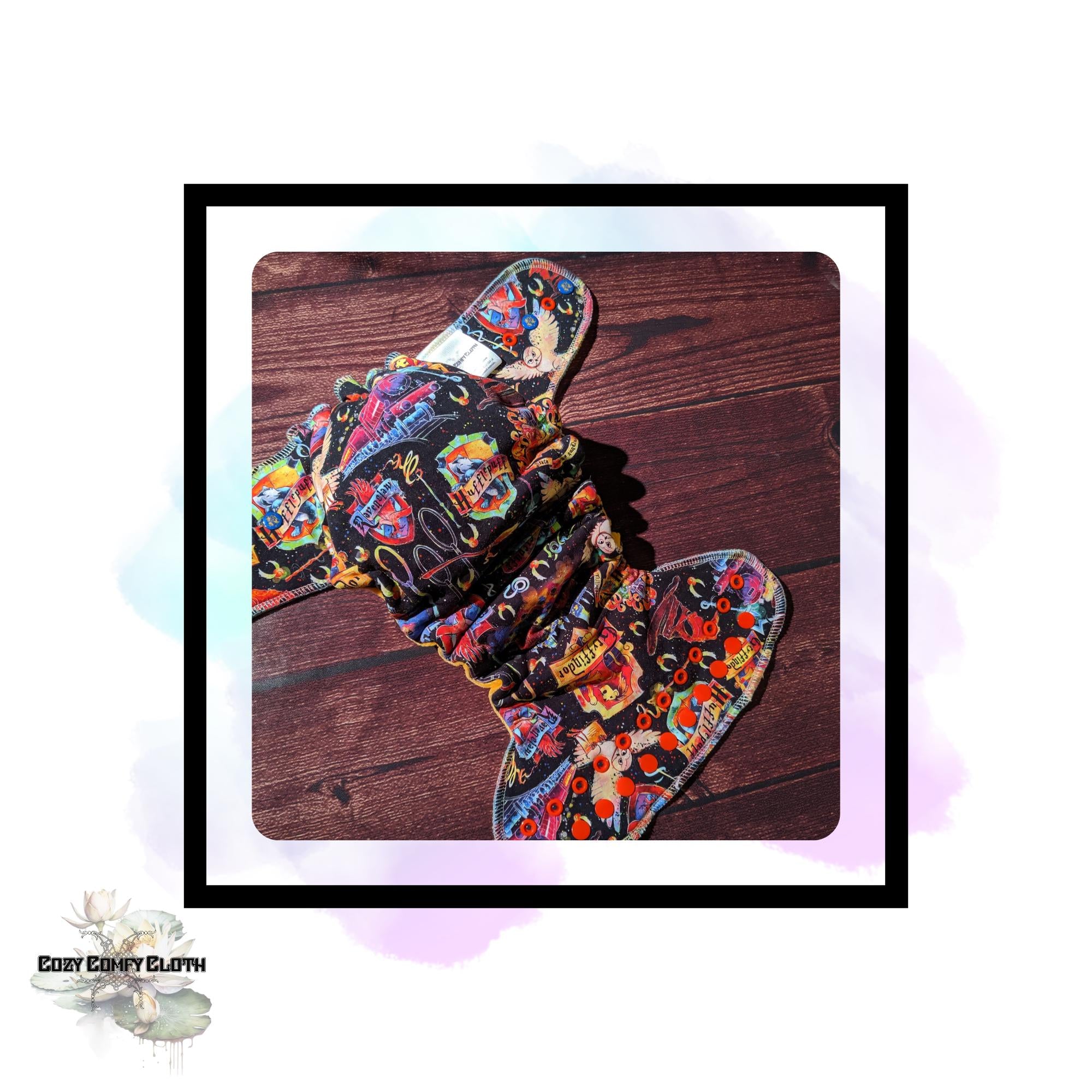 Made to Order HP Custom Windpro Fleece Cloth Diaper: One Size Hybrid Fitted Nappy