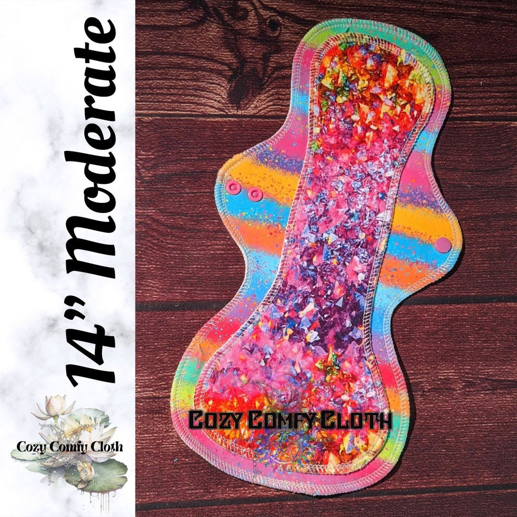 14 inch Crystal Crush Cloth Pad