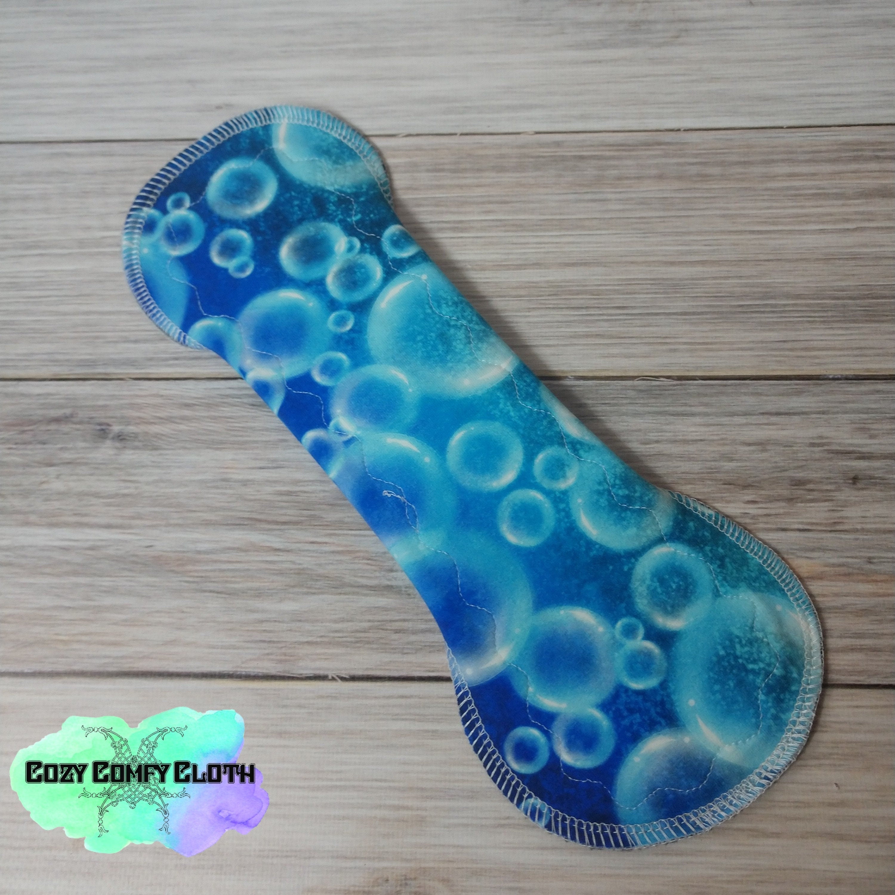 Blue Bubbles Cloth Pad