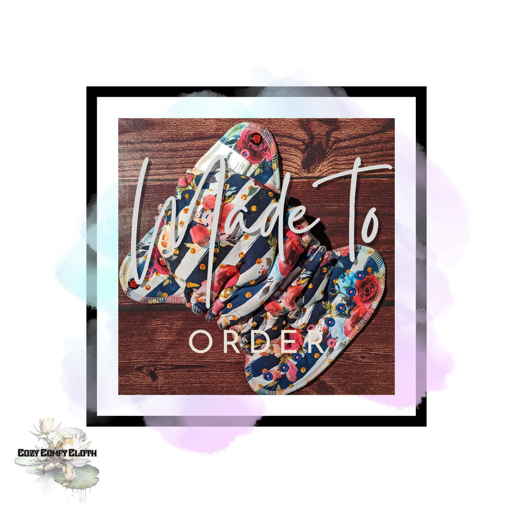 Made To Order Cloth Diaper: Windpro Fleece Hybrid Fitted Nappy, Hemp Insert