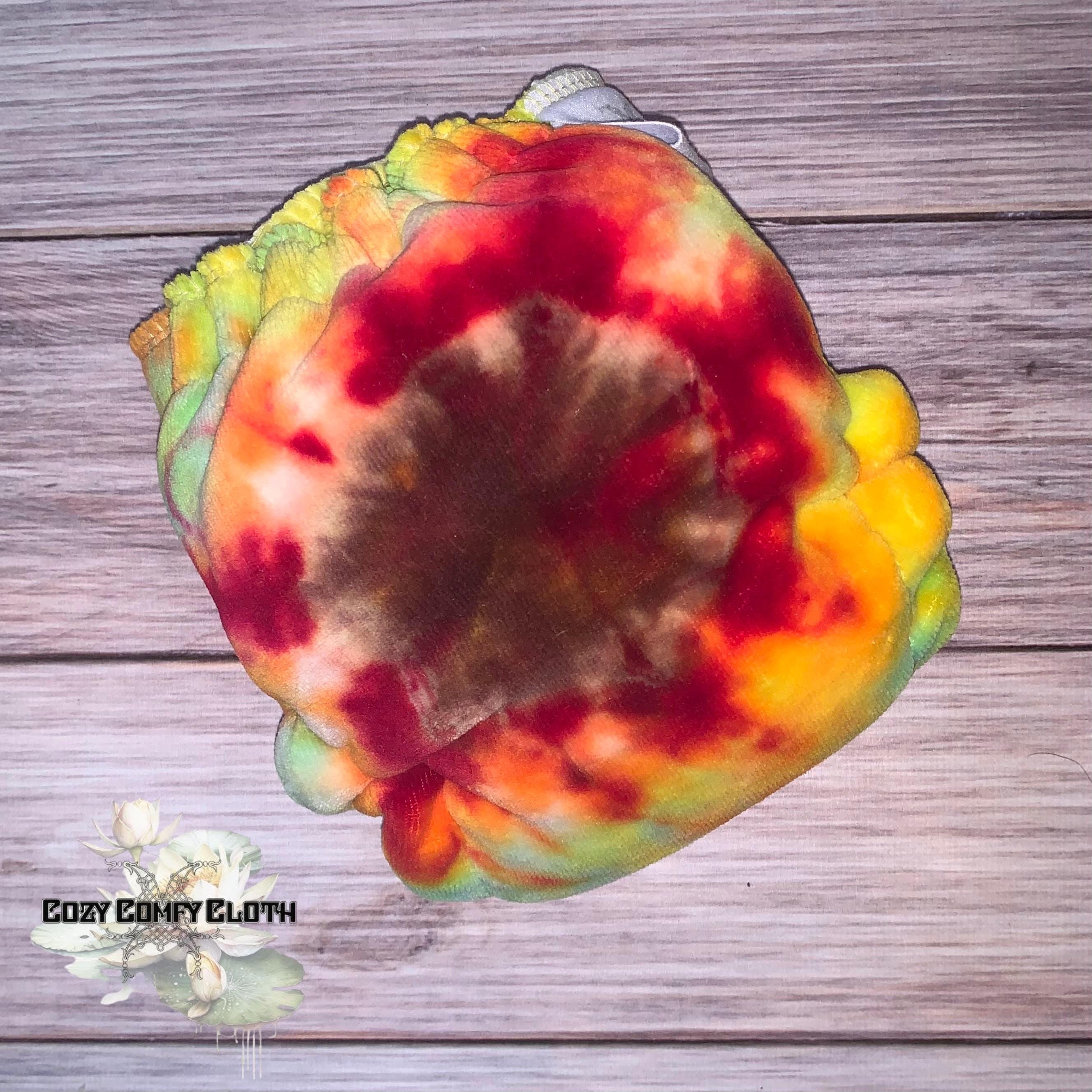 Newborn Hand-Dyed Bamboo Fleece Fitted Cloth Diaper