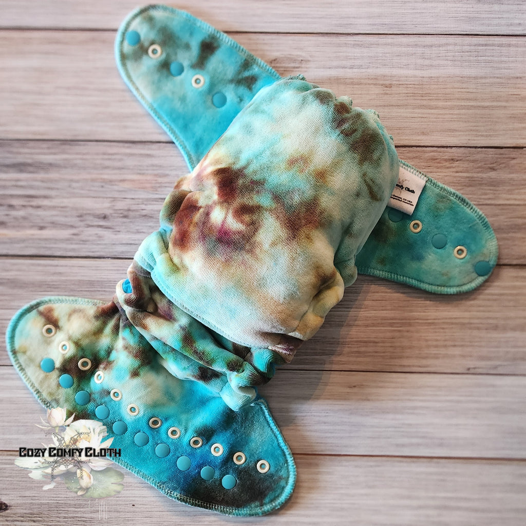 MADE TO ORDER Hand Dyed One Size Hybrid Fitted