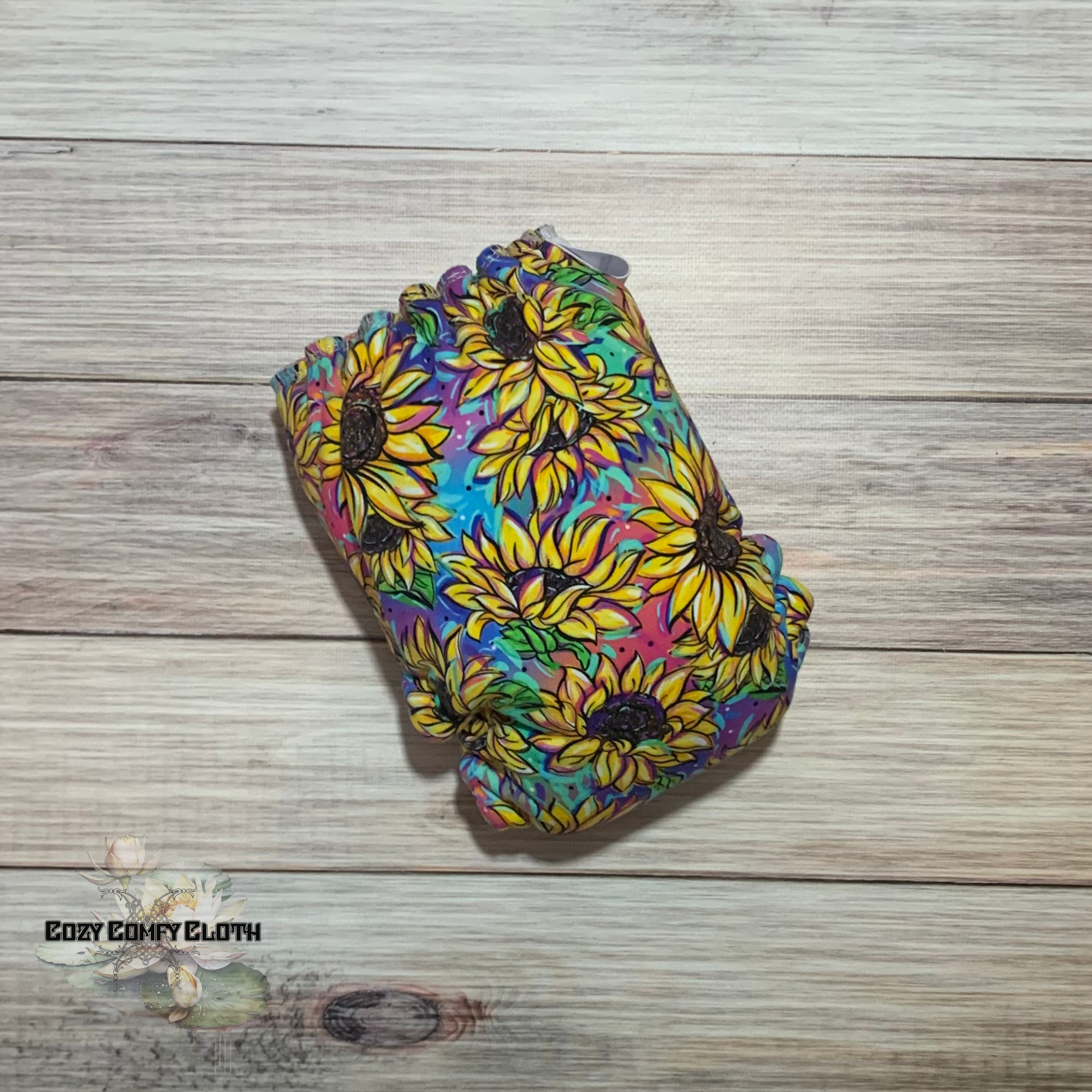 One Size Retro Sunflower